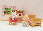 Sylvanian Families Bondegårdsbørneværelse med køjeseng