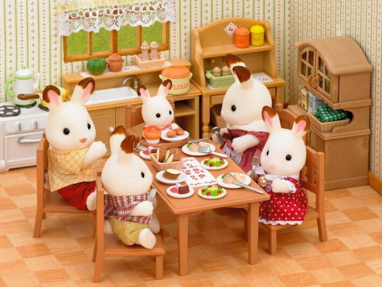 Sylvanian Families Spisebordssæt