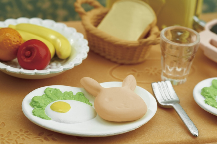 Sylvanian Families Morgenmadssæt med brødrister