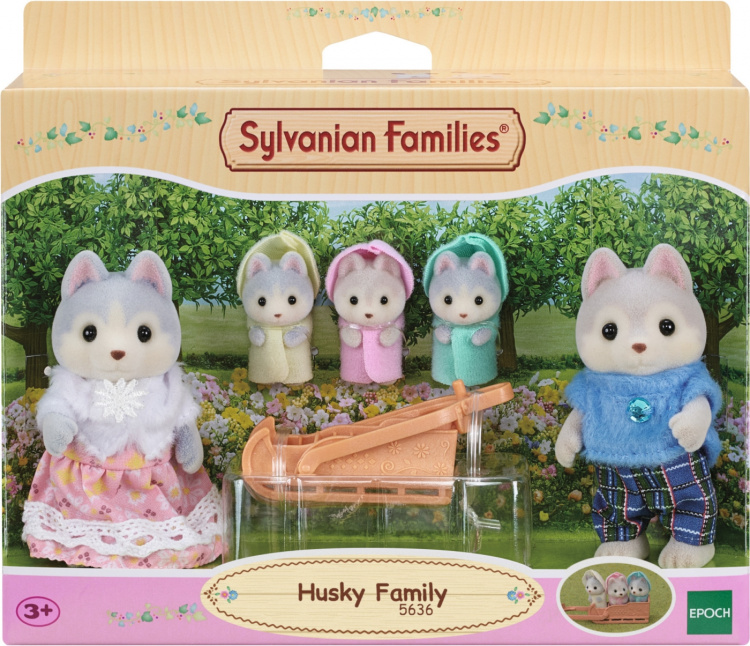 Sylvanian Families Huskyperhe