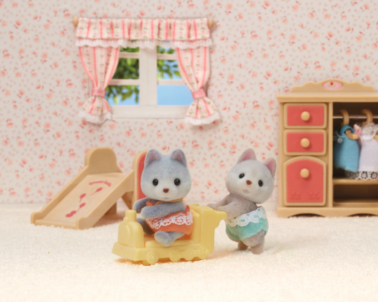 Sylvanian Families Husky-tvillinger