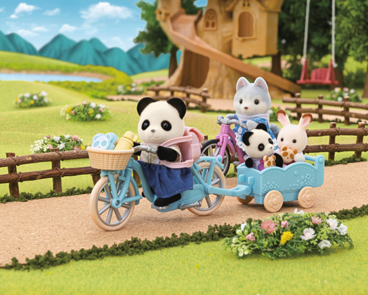 Sylvanian Families Legesæt med cykel og skøjter