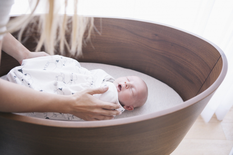 Ergobaby Swaddler-sovepose, får, 0 måneder - 61 cm