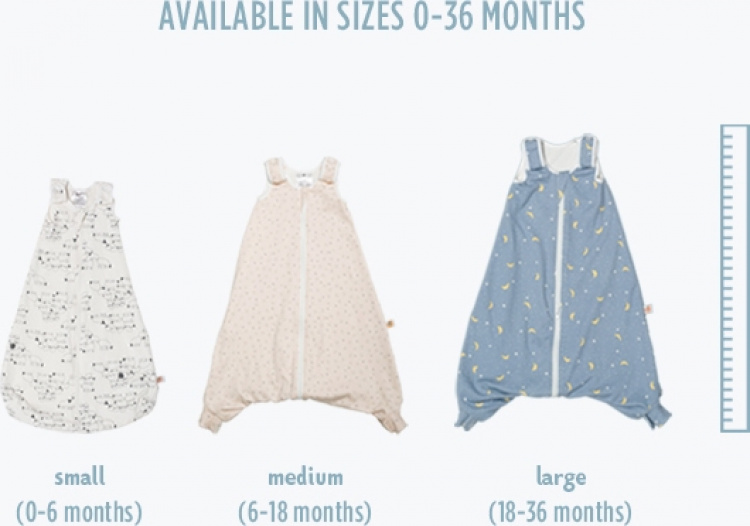 Ergobaby Swaddler-sovepose, får, 0 måneder - 61 cm