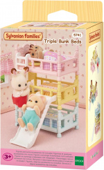 Sylvanian Families Tredobbelt køjeseng på rutsjebane