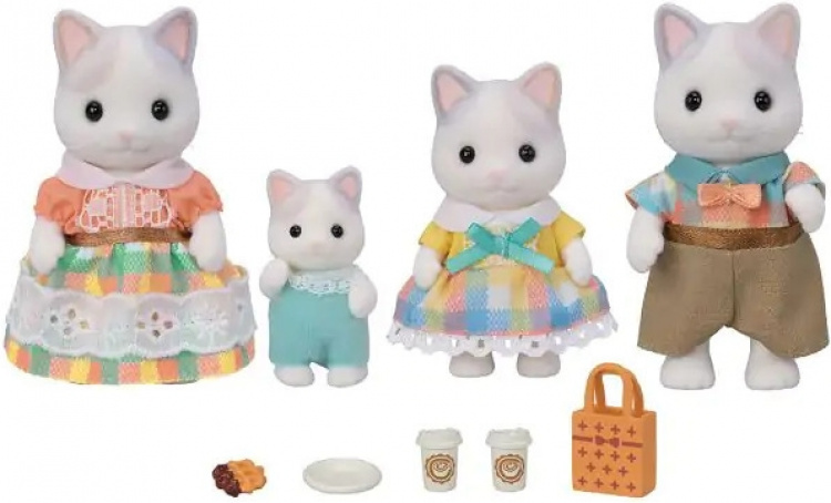 Sylvanian Families Familien latte cat