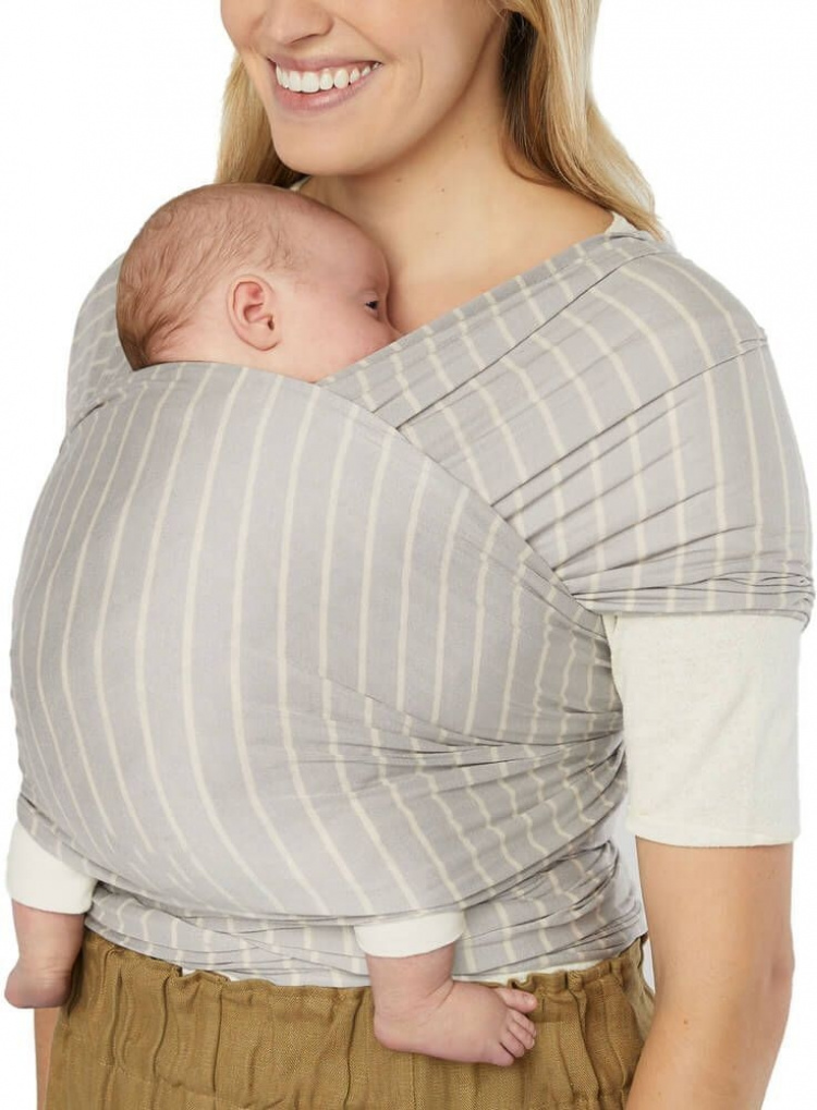 Ergobaby Aura Knit cantolina, grå striber