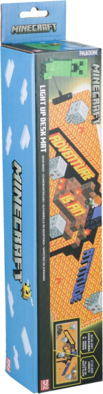 Paladone Minecraft belyst musemåtte, 800 x 300 mm
