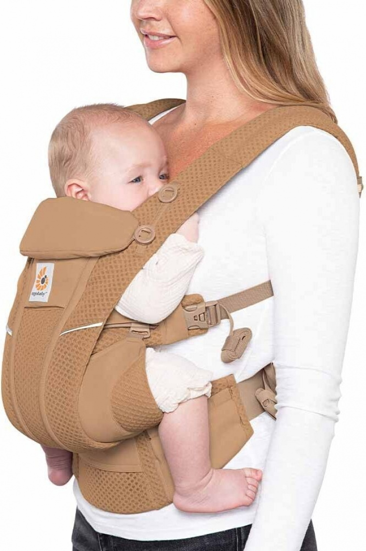 Ergobaby Omni Breeze rygsæk, Camel Brown