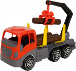 Plasto Strømpepåtager, 45 cm, grå/rød