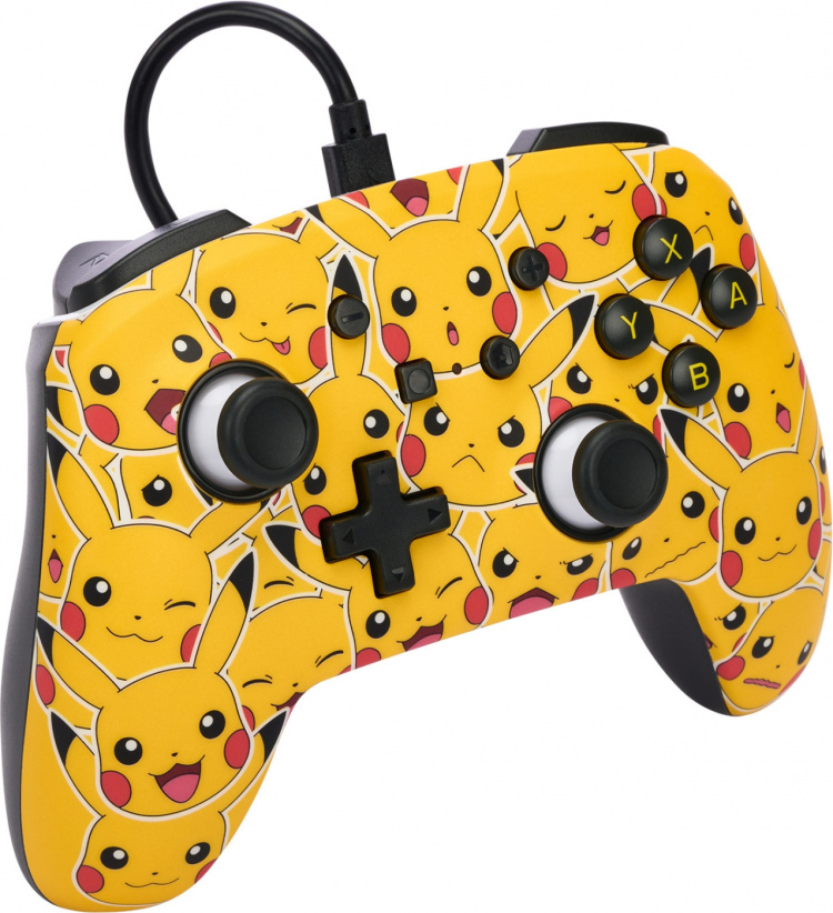 PowerA Enhanced Wired Controller, Pikachu Moods, Switch