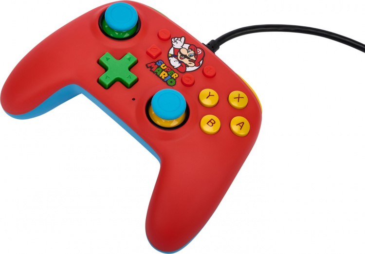PowerA Nano kablet controller, Mario Medley, Switch PowerA Nano kablet controller, Mario Medley, Switch