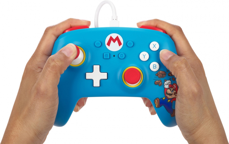 PowerA Kabelforbundet controller, Brick Breaker Mario, Switch