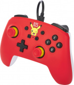 PowerA Controller med ledning, grinende Pikachu, Switch