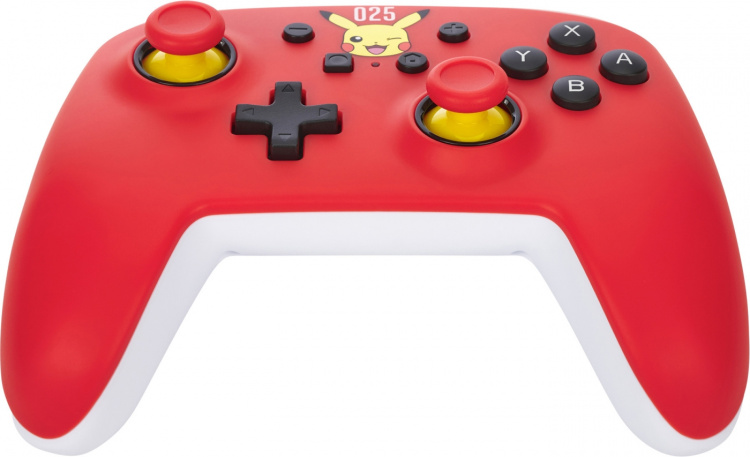 PowerA Controller med ledning, grinende Pikachu, Switch