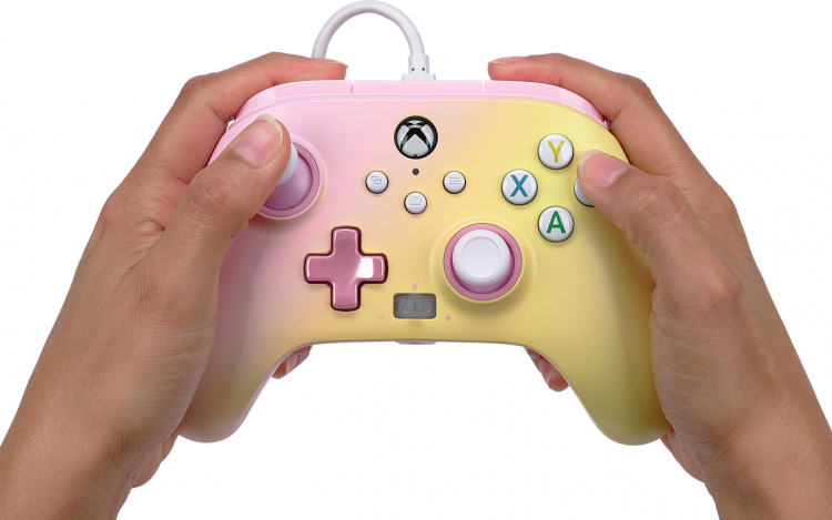 PowerA Enhanced Wired Controller, Pink Lemonade, Xbox