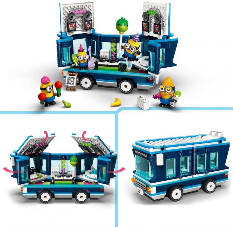 LEGO Minions 75581 - Kätyrias musikfestivalbus
