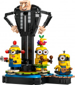 LEGO Minions 75582 - Gru og minions kan bygges med klodser LEGO Minions 75582 - Gru og minions kan bygges med klodser