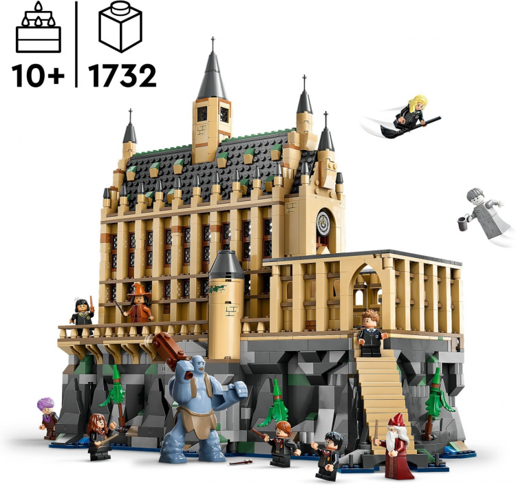 LEGO Harry Potter 76435 - Hogwarts-slottet: Den store sal LEGO Harry Potter 76435 - Hogwarts-slottet: Den store sal