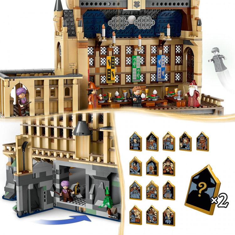 LEGO Harry Potter 76435 - Hogwarts-slottet: Den store sal LEGO Harry Potter 76435 - Hogwarts-slottet: Den store sal