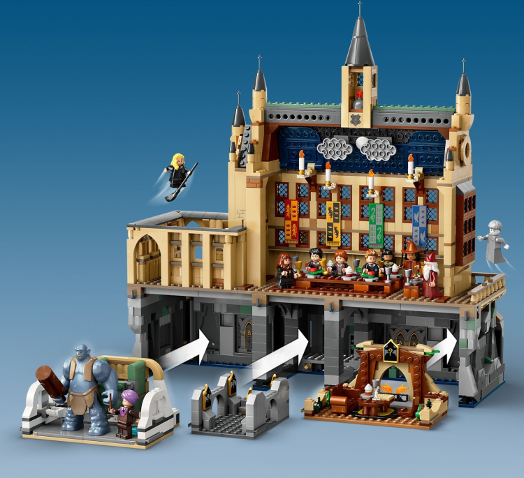 LEGO Harry Potter 76435 - Hogwarts-slottet: Den store sal LEGO Harry Potter 76435 - Hogwarts-slottet: Den store sal