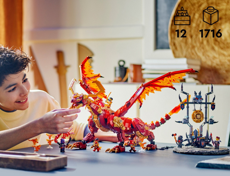 LEGO Ninjago 71822 - Butikkens startdrage