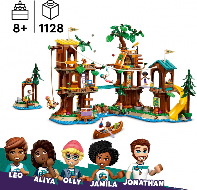 LEGO Friends 42631 - Træhus til eventyrlejr