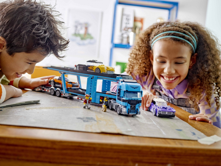 LEGO City Big Vehicles 60408 - Transportbil til sportsvogne