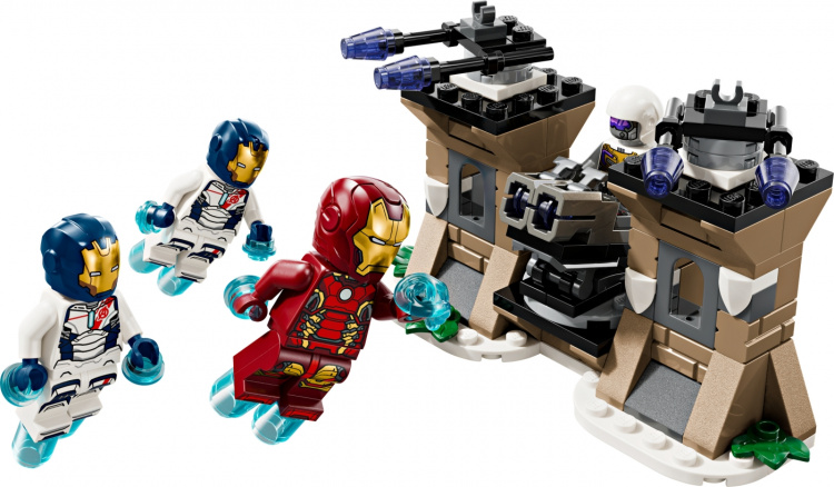 LEGO Super Heroes Marvel 76288 - Iron Man og Iron Legion vs LEGO Super Heroes Marvel 76288 - Iron Man og Iron Legion vs