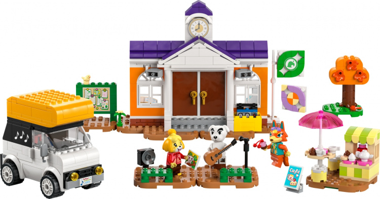 LEGO ® Animal Crossing™ 77052 - K.K.\'s koncert på torvet