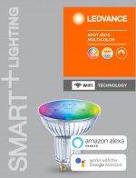 LEDVANCE SMART+ PAR16 50W/RGBW frosted GU10 WiFi - C