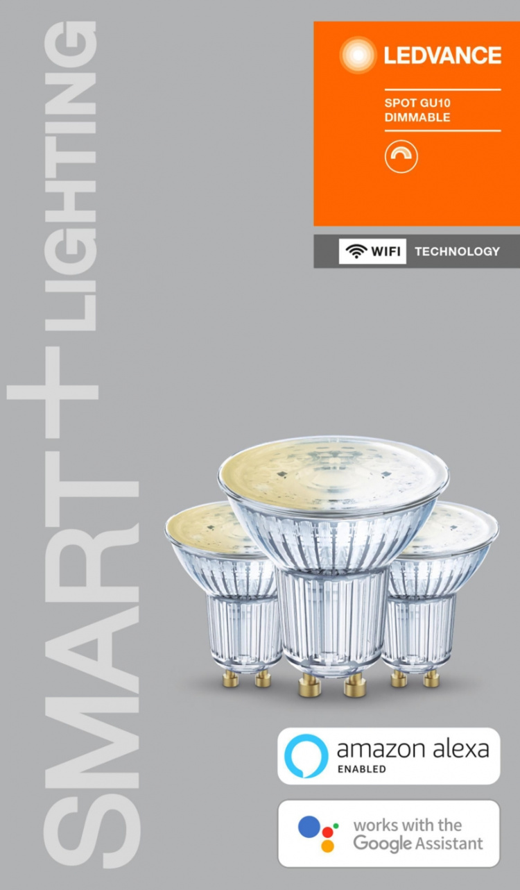 LEDVANCE SMART+ PAR16 50W/827 fr GU10 WiFi 3 pack - C