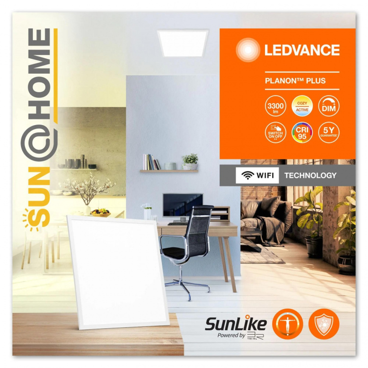 LEDVANCE SMART+ Sun@Home Planon 60x60cm 20W TW WiFi - C