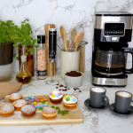 Champion Kaffebryggare Digital 12-koppar/1,5L KB400 Rostfri