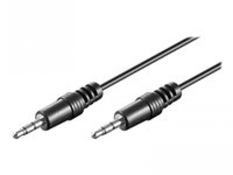 Goobay Audiokabel Sort 2.5m