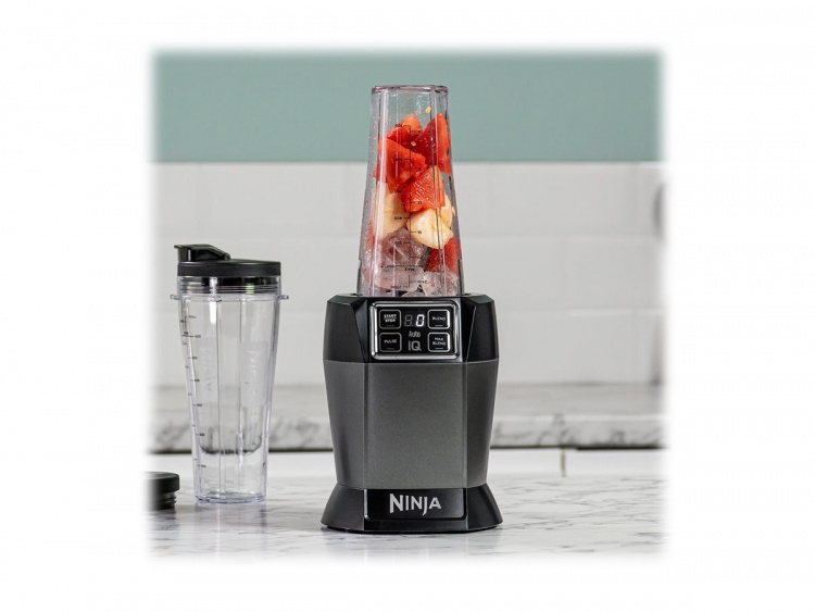 Ninja BN495EU Blender 2 Auto-iQ-funktioner Sort/ sølv