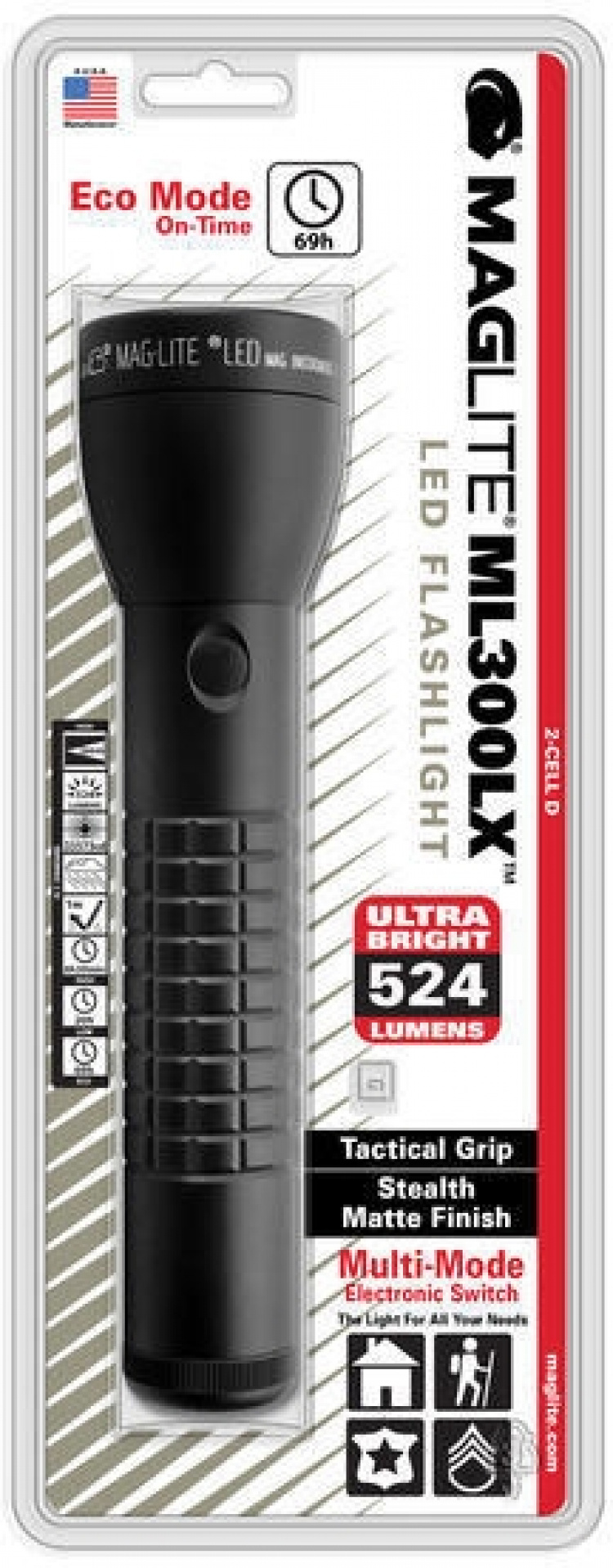 Maglite ML300LX 2D LED-lommelygte