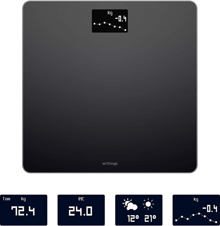 Withings Kropsvægt, sort