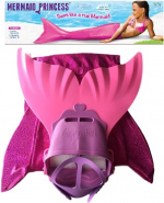 Techwo Mermaid Princess havfruehale og monofinne