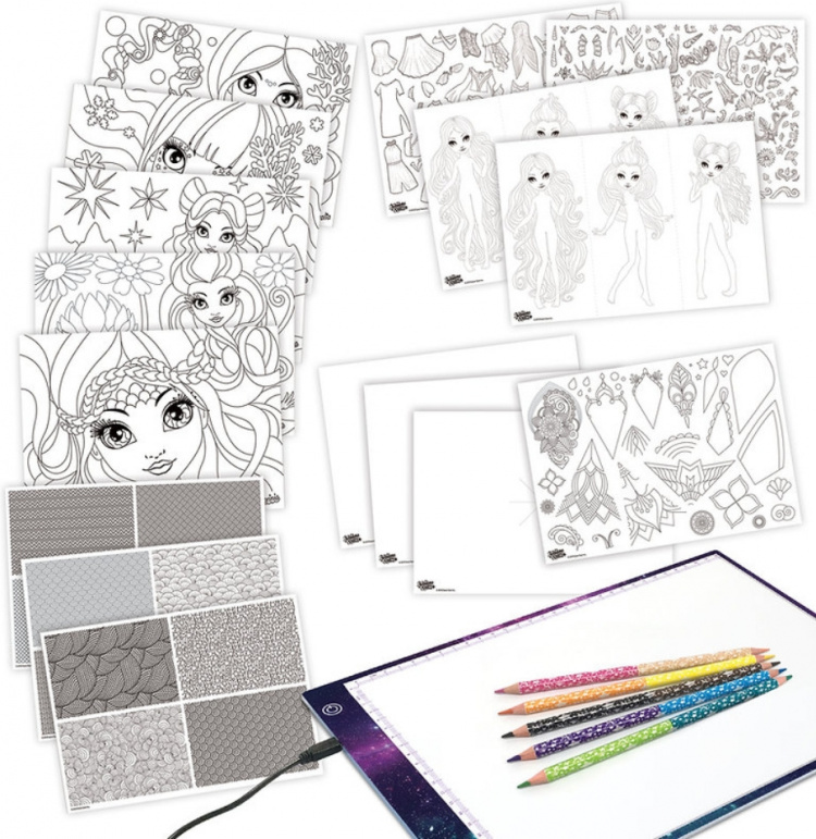 Nebulous Stars Tracing Light Pad - tegneblok