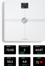 Withings Body Smart Hvid kropsanalysevægt med wifi-forbindelse