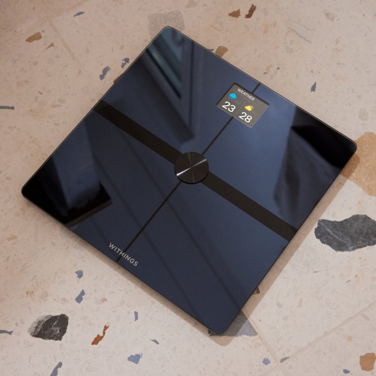 Withings Body Smart Black kropsanalysevægt med wifi-forbindelse