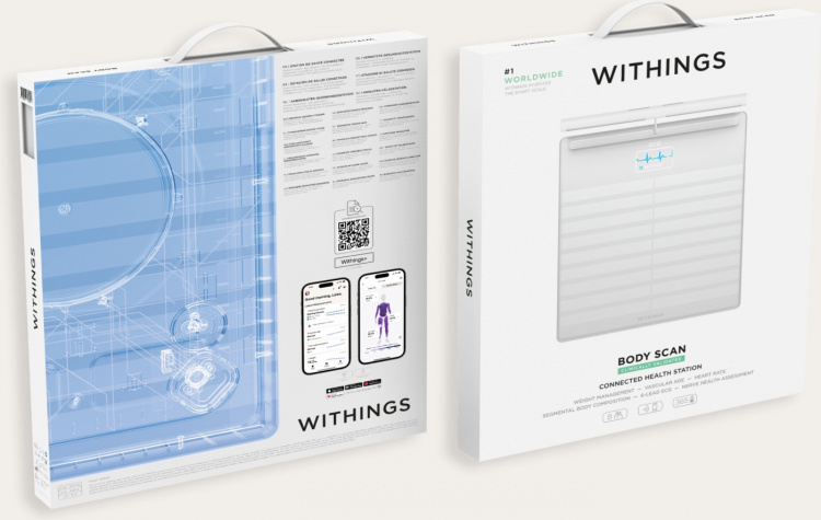 Withings Body Scan smartvægt, hvid