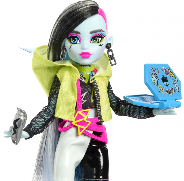 Monster High Skulltimate Secrets: Neon Frights Frankie - modedukke