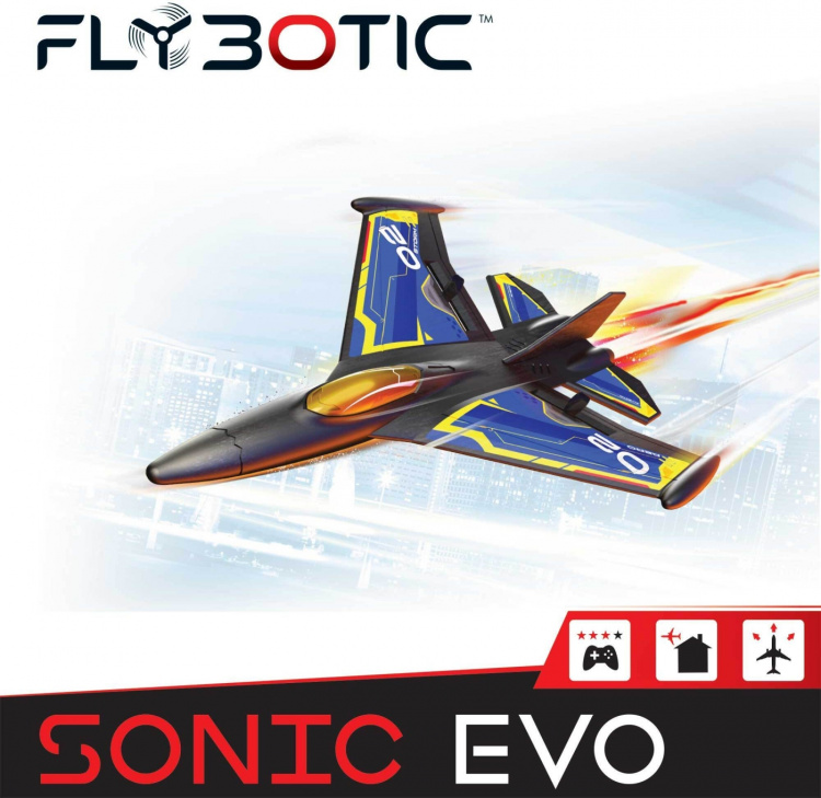 Silverlit Flybotic Sonic Evo - fjernstyret fly