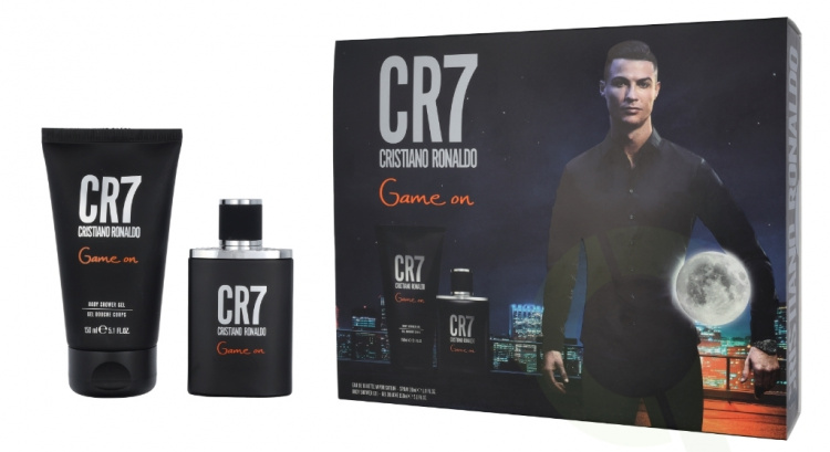Cristiano Ronaldo CR7 Game On Giftset 180 ml Edt Spray30ml/Showergel 150ml