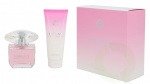 Versace Bright Crystal Giftset 190 ml edt spray 90ml/body lotion 100ml