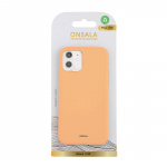 Onsala Mobilcover med Silikonefølelse Abrikos - iPhone 11/XR Onsala Mobilcover med Silikonefølelse Abrikos - iPhone 11/XR