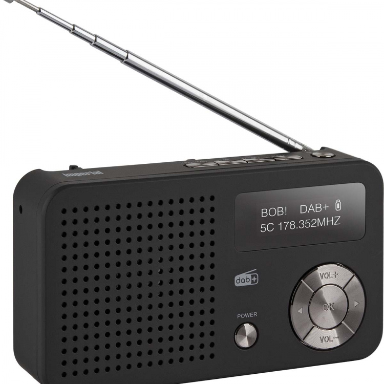 imperial DABMAN 13 Bærbar DAB+ / FM-radio sort