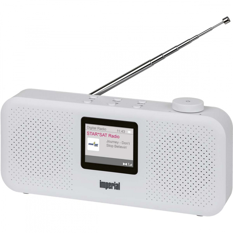 imperial DABMAN 16 DAB+ / FM Stereo Radio Hvid